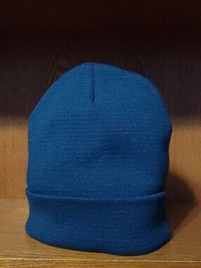 Classic Knit Beanie Hat - Teal